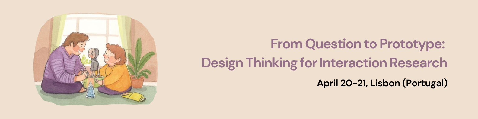 From Question to Prototype Workshop Banner